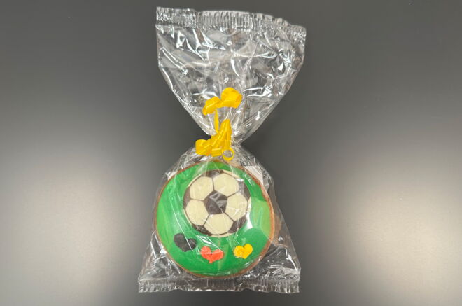 Fußball in Geschenkverpackung 